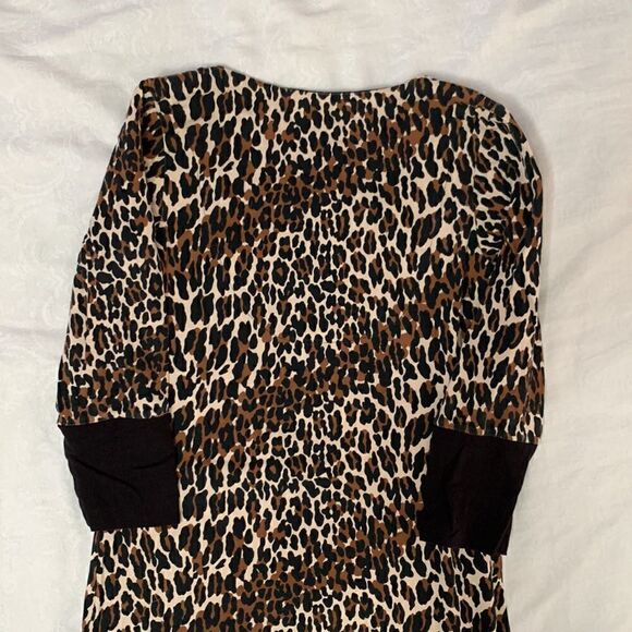 Betsey Johnson Intimates Leopard Print Nightie Pajama Gown Top Size S - Picture 4 of 11